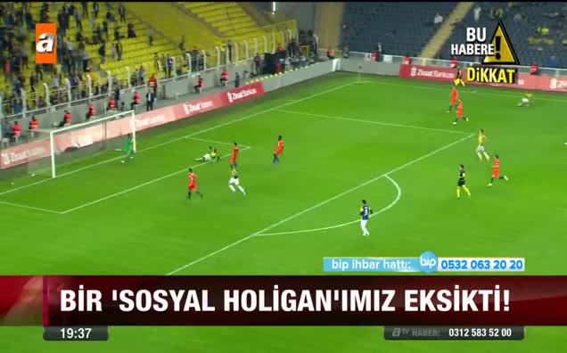 Futbolda 'sosyal holigan' istilası!