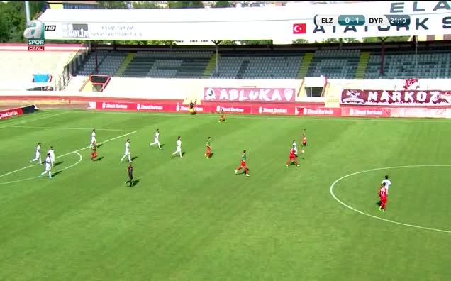 Elaziz Belediyespor: 0 - Diyarbekir Spor: 2