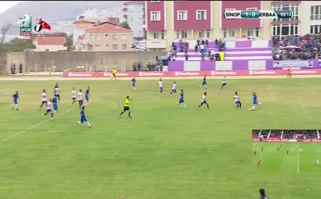 Sinopspor: 1 - Erbaaspor: 1