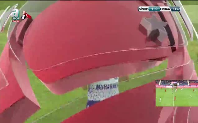 Sinopspor: 1 - Erbaaspor: 0