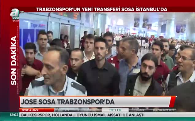 Jose Sosa, İstanbul'a geldi