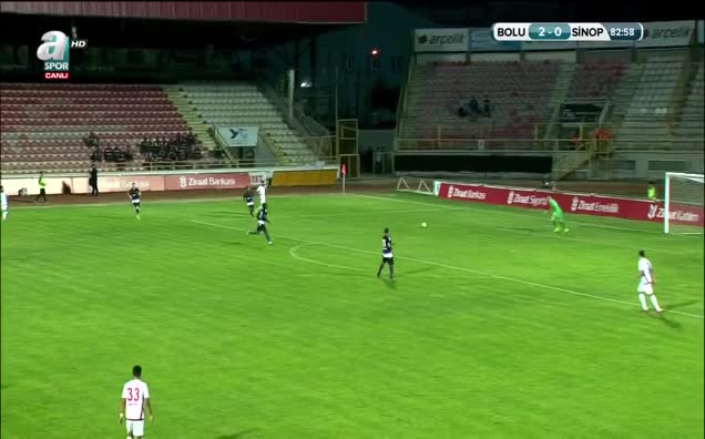 Boluspor: 3 - Sinopspor: 0