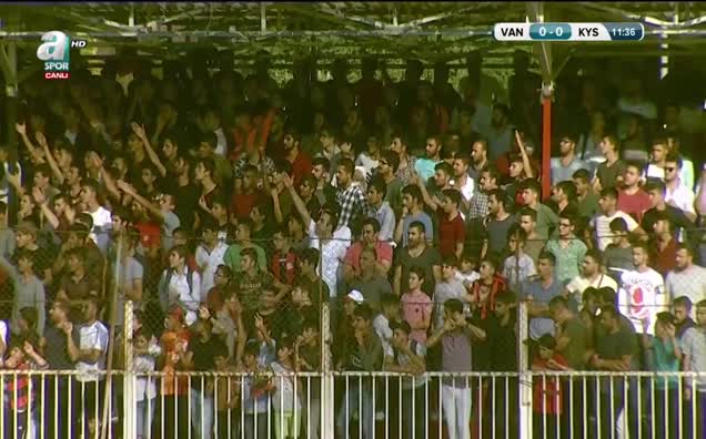 Vanspor BB: 0 - Kayserispor: 1