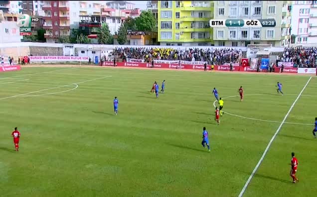 Batman Petrolspor : 2 - Göztepe: 1