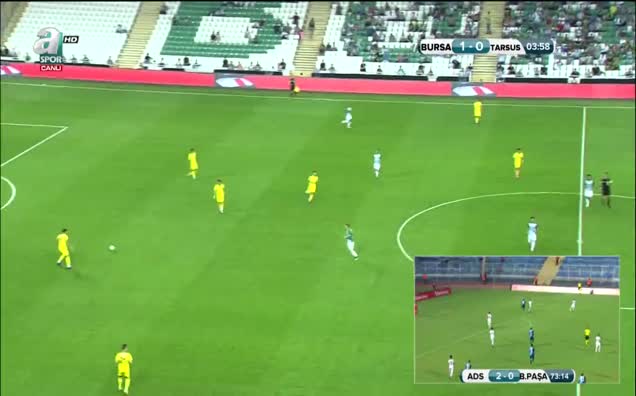 Bursaspor: 2 Tarsus İdman Yurdu: 0