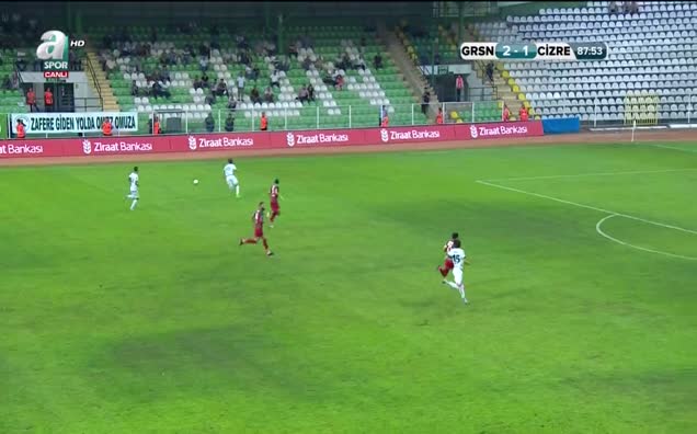 Akın Çorap Giresunspor: 3 - Cizrespor: 1