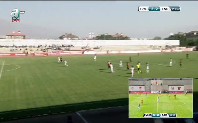 24 Erzincanspor: 3 - Eskisehirspor: 2