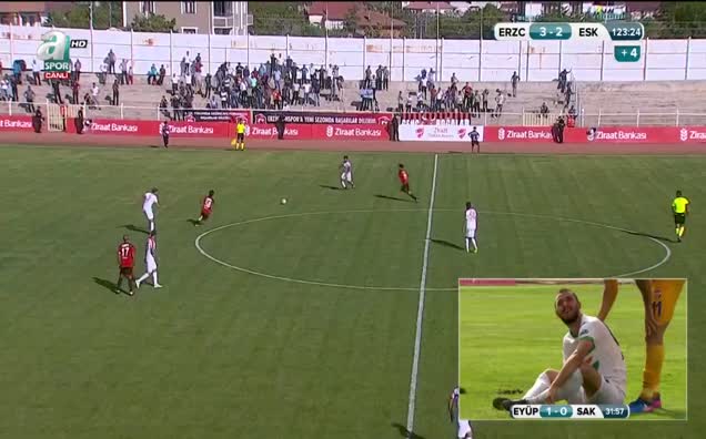 24 Erzincanspor: 4 - Eskisehirspor: 2