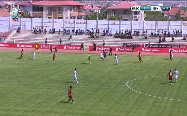 24 Erzincanspor: 1 - Eskisehirspor: 2