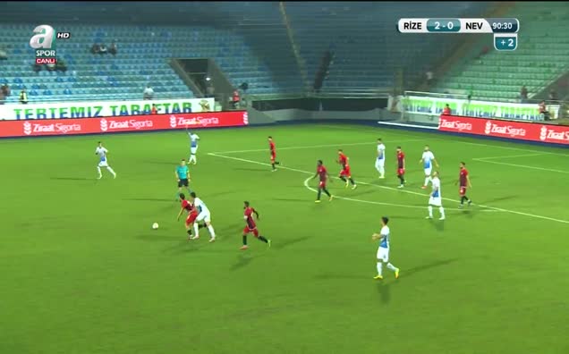 Çaykur Rizespor: 3 Nevşehirspor Gençlik: 0