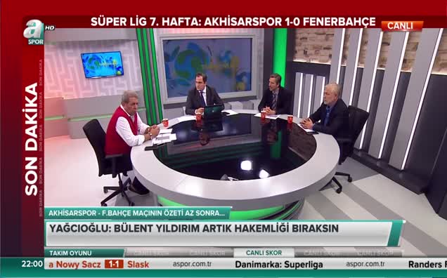 Erman Toroğlu, Akhisar-F.Bahçe maçını değerlendirdi