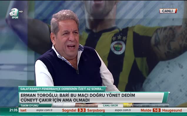 Erman Toroğlu'ndan Cüneyt Çakır'a büyük tepki