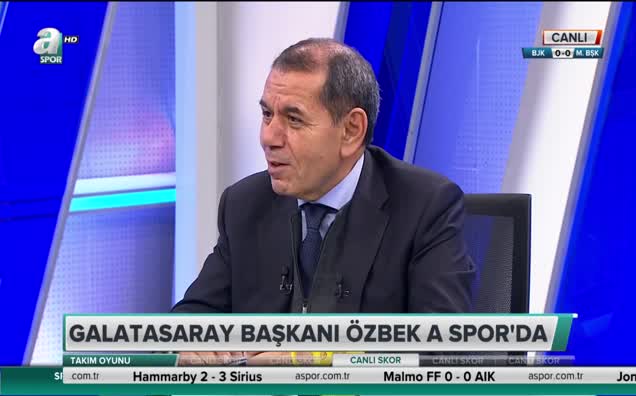 Dursun Özbek: Takımın yenilenmesi gerektiğini biliyorduk