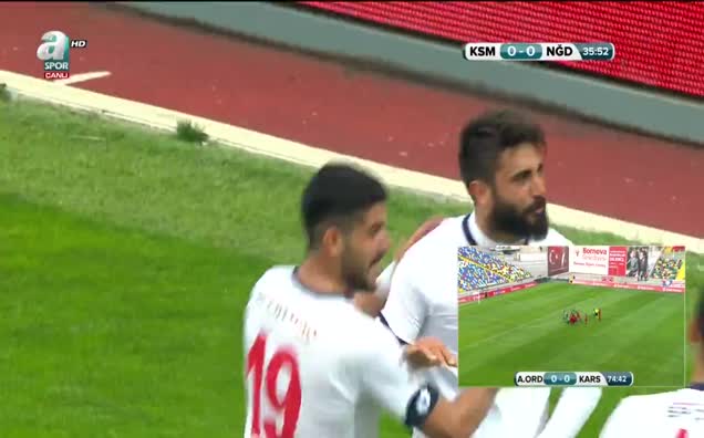 Kasımpaşa:0 - Niğde Belediyespor: 1