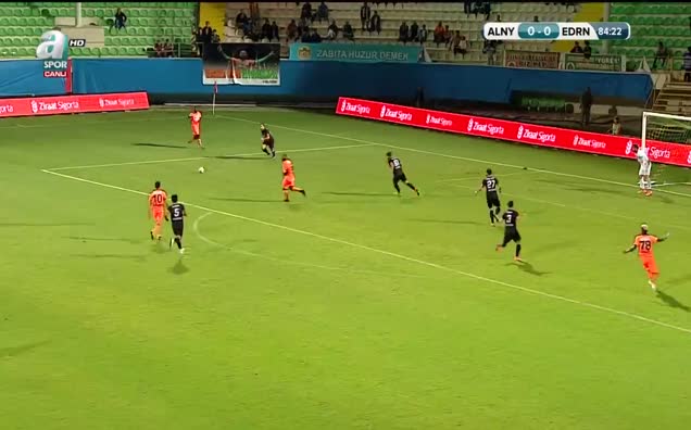 Aytemiz Alanyaspor: 1 - Edirne Gençlik: 0