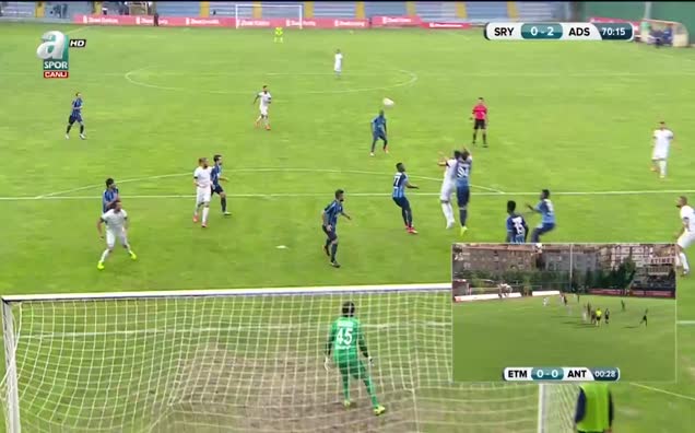 Sarıyer: 1 - Adana Demirspor: 2