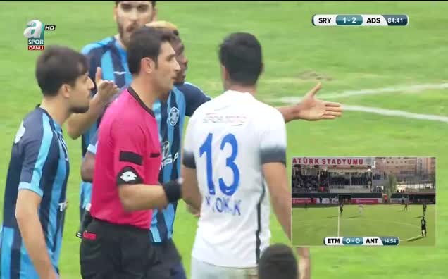 Sarıyer: 2 - Adana Demirspor: 2