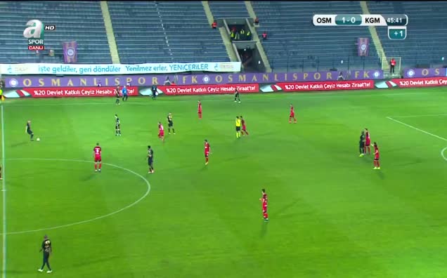 Osmanlıspor: 2 - Fatih Karagümrük: 0