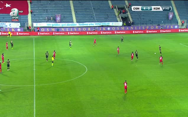 Osmanlıspor: 5 - Fatih Karagümrük: 0
