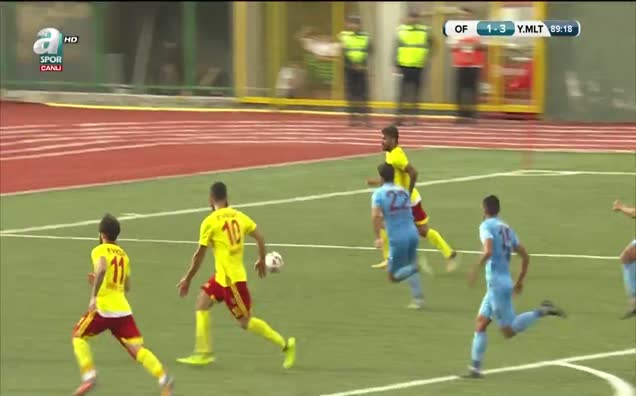 Ofspor: 1 - Yeni Malatyaspor: 3