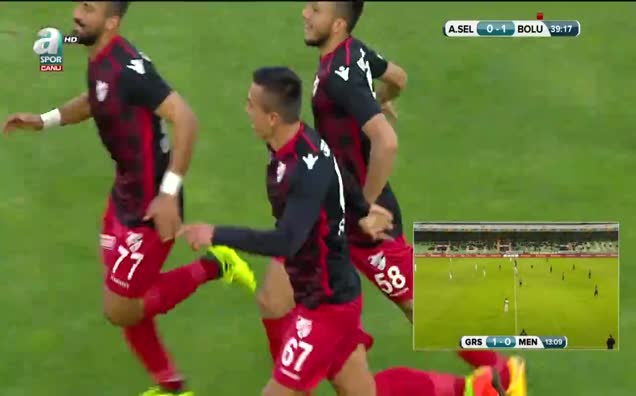 Konya Anadolu Selçukluspor:0 - Bolu:1