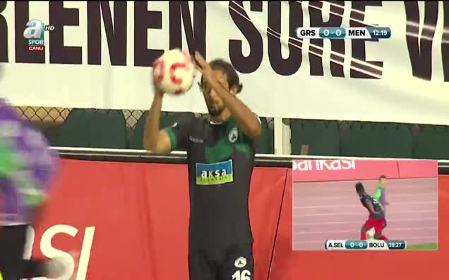 Giresunspor:1 - Menemen Belediyespor:0