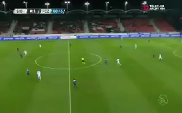 Salih Uçan'dan İsviçre'yi ayağa kaldıran asist!
