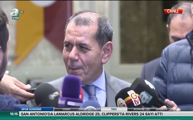 Dursun Özbek'ten Arda Turan'a açıklaması!