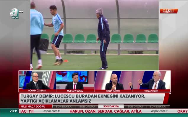 Turgay Demir: Lig bittiğinde Lucescu olmayacak