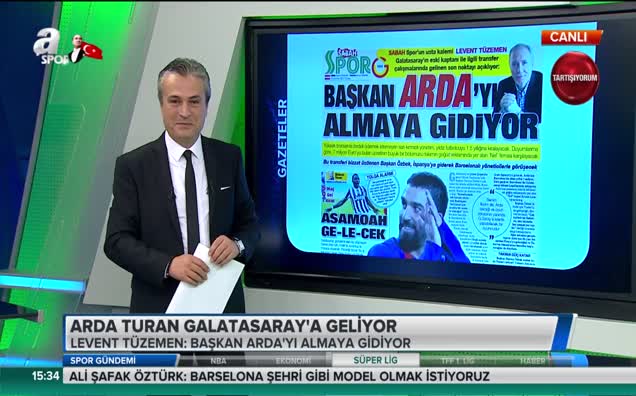 Başkan Arda'yı almaya gidiyor