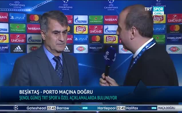 Şenol Güneş'ten Porto maçı açıklaması