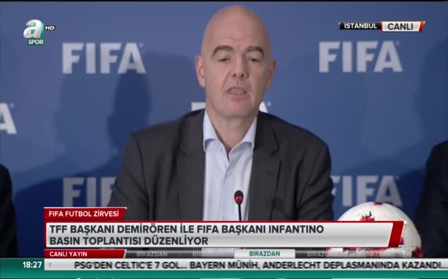Gianni Infantino'dan yabancı sınırı açıklaması