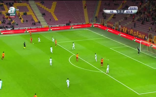 Galatasaray: 1 - Sivas Belediyespor: 0