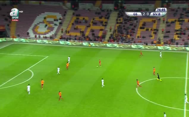 Galatasaray: 3 - Sivas Belediyespor: 0