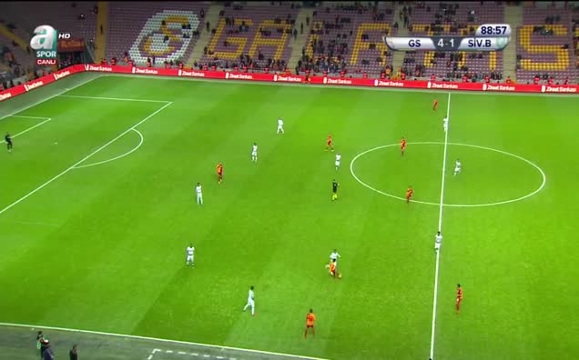 Galatasaray: 5 - Sivas Belediyespor: 1