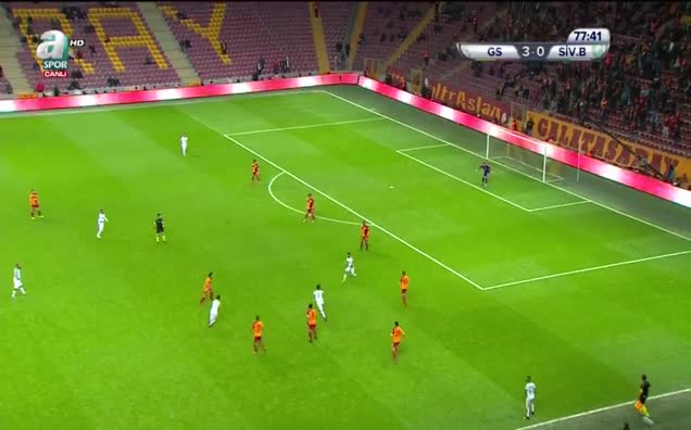 Galatasaray: 3 - Sivas Belediyespor: 1