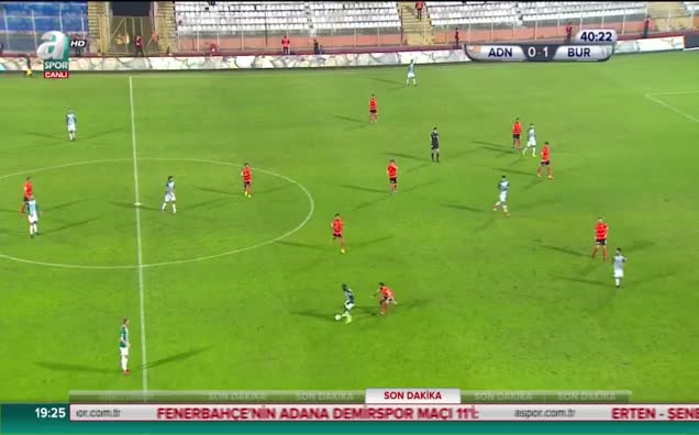 Adanaspor: 0 - Bursaspor: 2