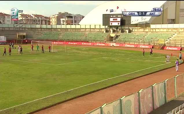 Orhangazispor: 0 - Antalyaspor: 2
