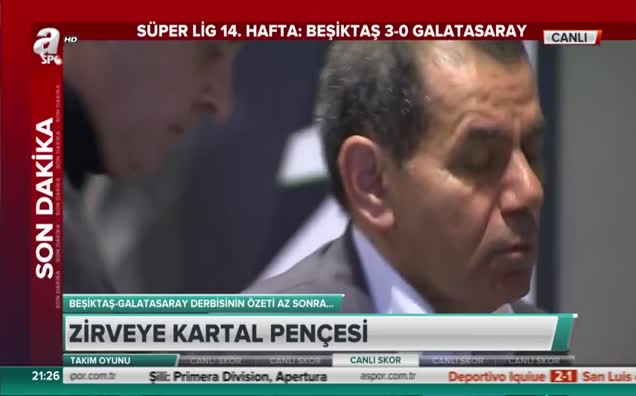 Galatasaray'ı özetleyen görüntü