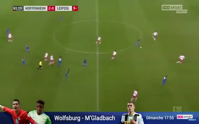 Serge Gnabry, Leipzig kalecisini avladı