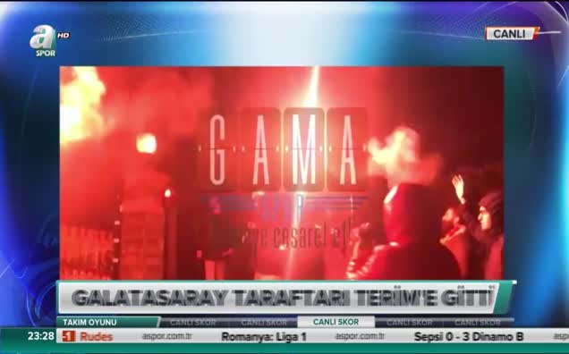 Galatasaray taraftarı Fatih Terim'e gitti