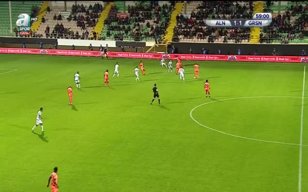 Aytemiz Alanyaspor: 2 - Giresunspor: 1