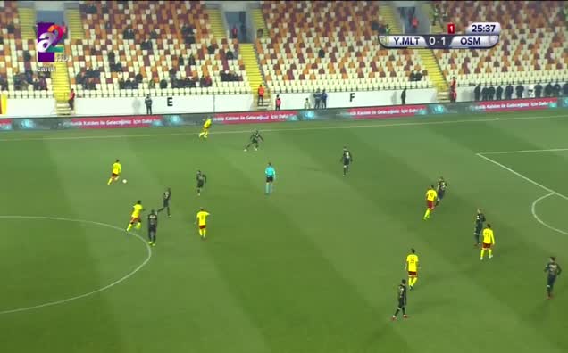 Evkur Yeni Malatyaspor: 1 - Osmanlıspor: 1