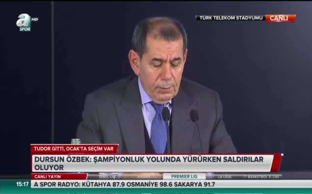 Dursun Özbek'ten Fatih Terim açıklaması