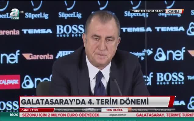 Fatih Terim'den transfer müjdesi
