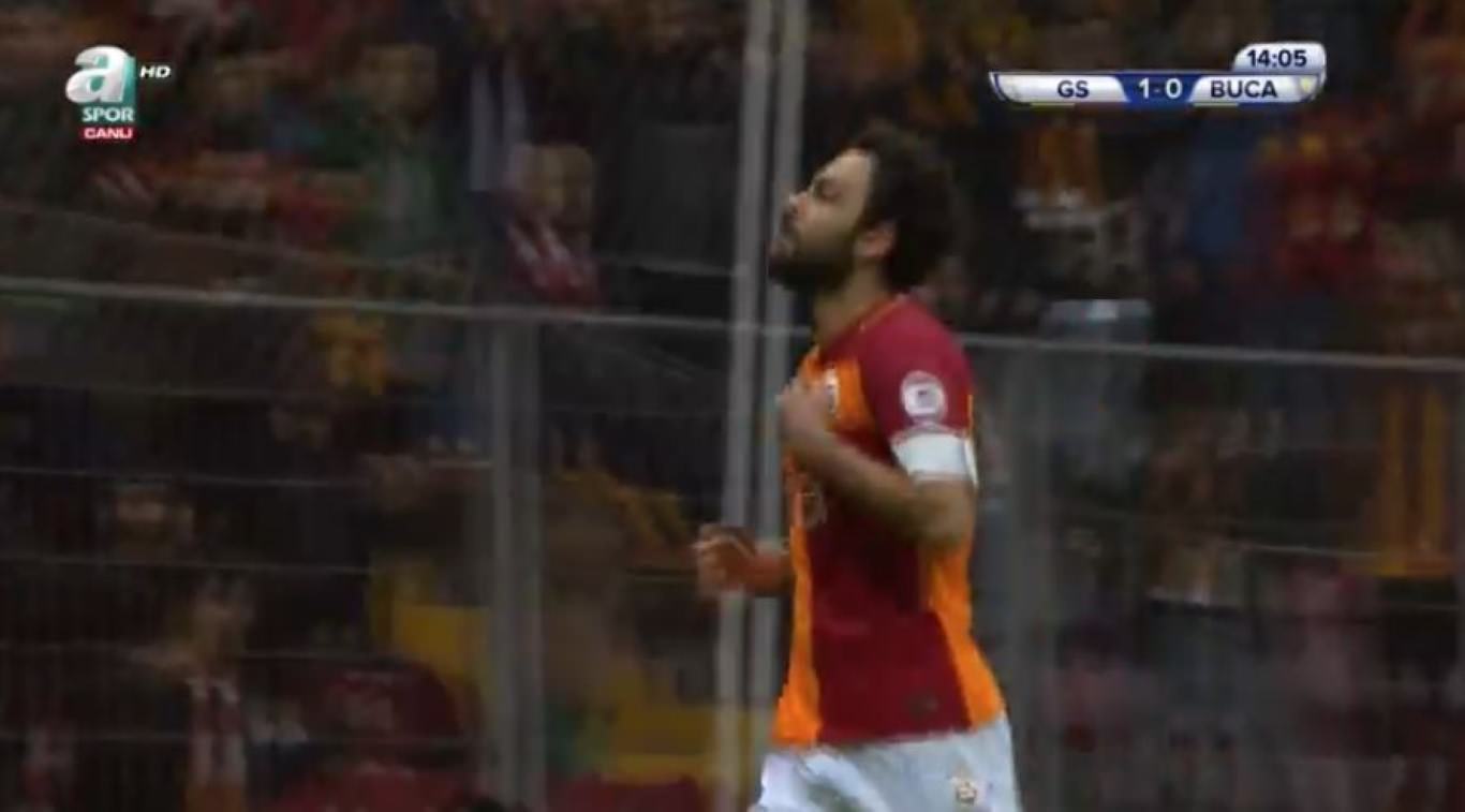 Galatasaray: 3 - Bucaspor: 0 (ÖZET)