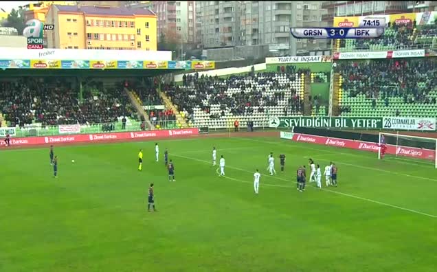Giresunspor: 3 - Medipol Başakşehir: 1