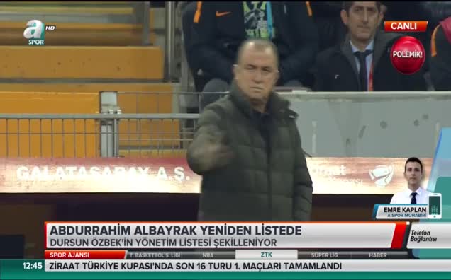 Abdurrahim Albayrak yeniden listede