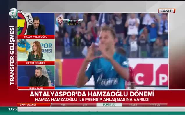 Hamza Hamzaoğlu Antalyaspor'da