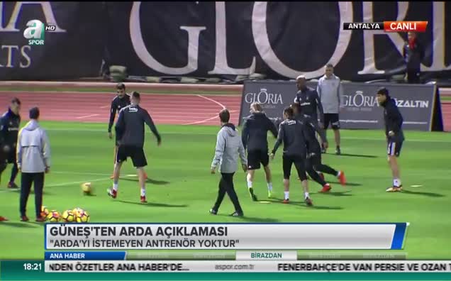 "Şenol Güneş, Arda'nın Beşiktaş'a geleceğinden emin"